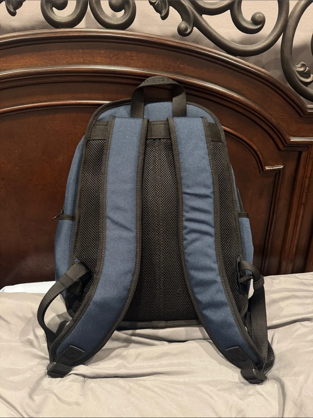 Tommy Hilfiger Blue Everyday Backpack with Front Pocket